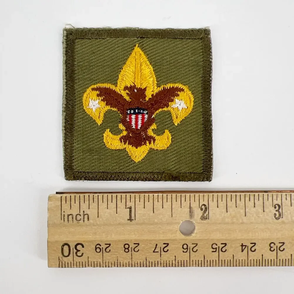 BSA Boy Scouts of America patches vintage set of four